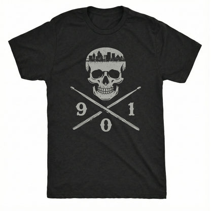 901 Cross Tee | Classic Tee Black