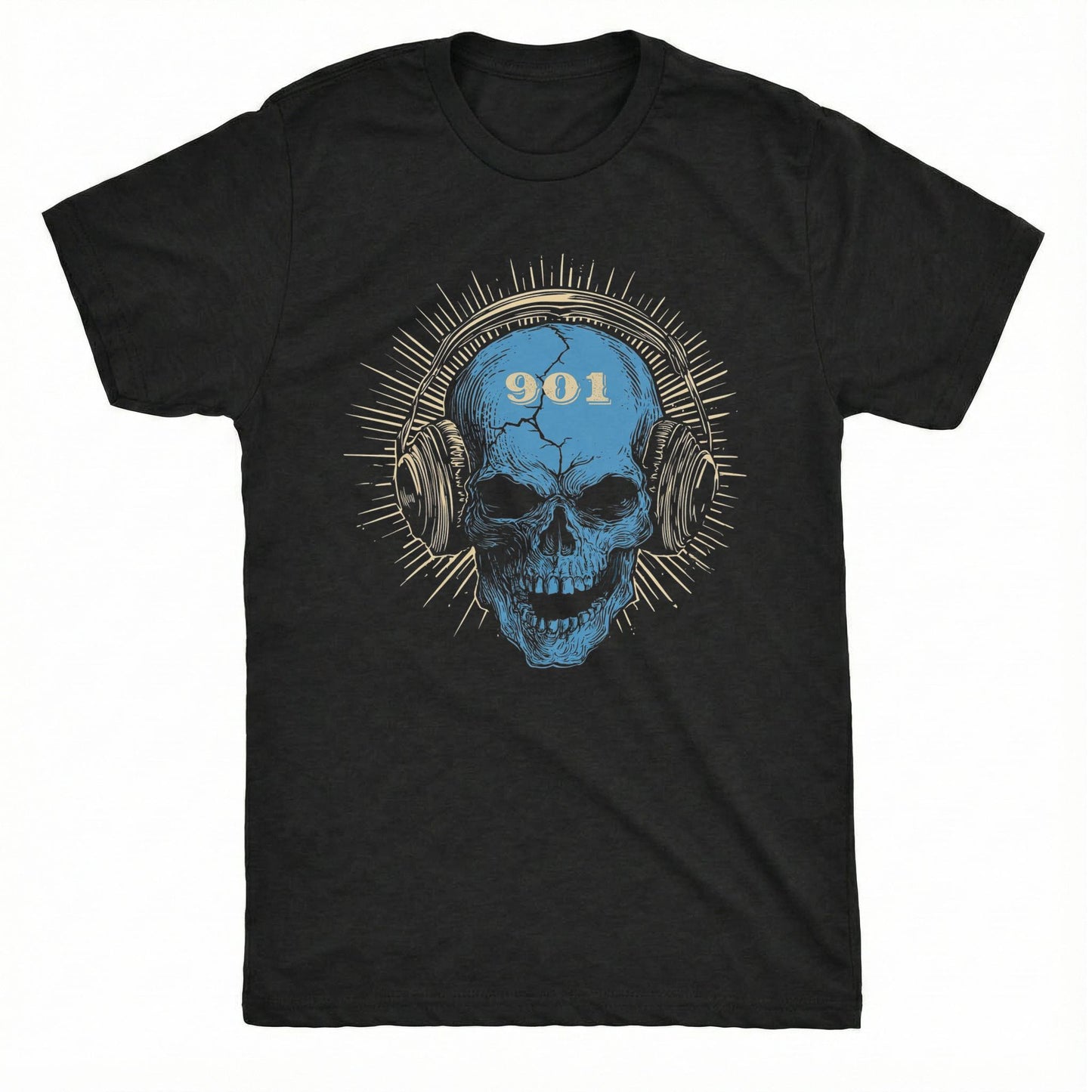 901 Skull Tee | Comfort Colors® 1717 Black
