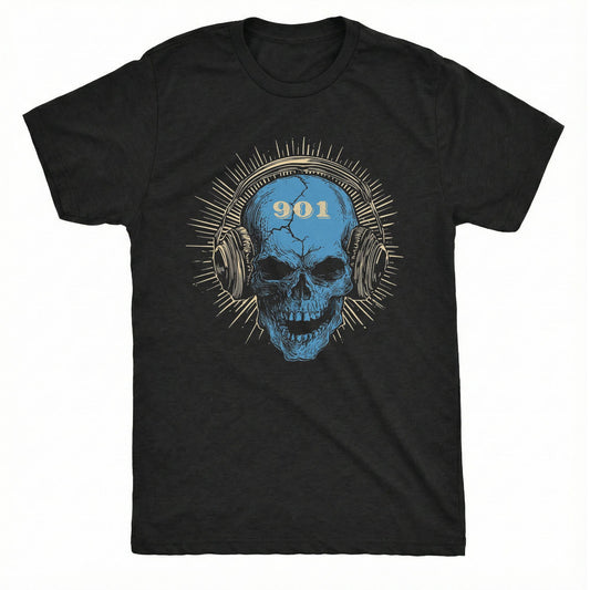 901 Skull Tee | Comfort Colors® 1717 Black
