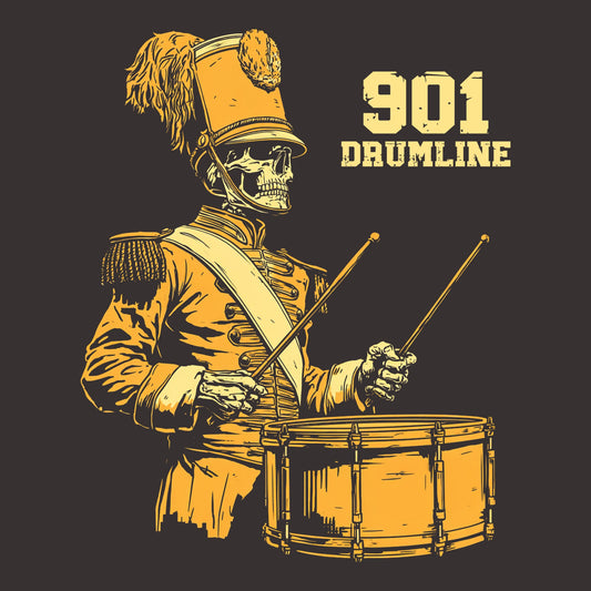 901 Drumline Tee Design