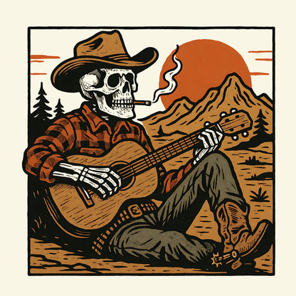 Desert Serenade T-shirt Design Natural