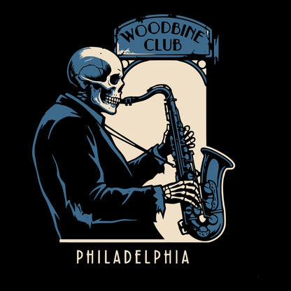 Woodbine Club Tee Design Black