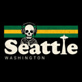 Seattle Stripes Tee Design Black