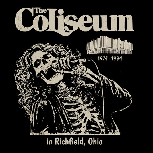 The Coliseum Tee Design Black