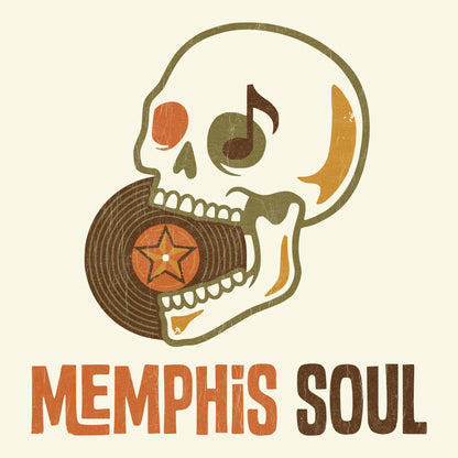 Vinyl Bite Tee Design Natural