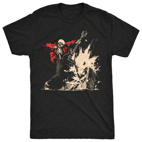 Amp Smash Tee Black Mockup