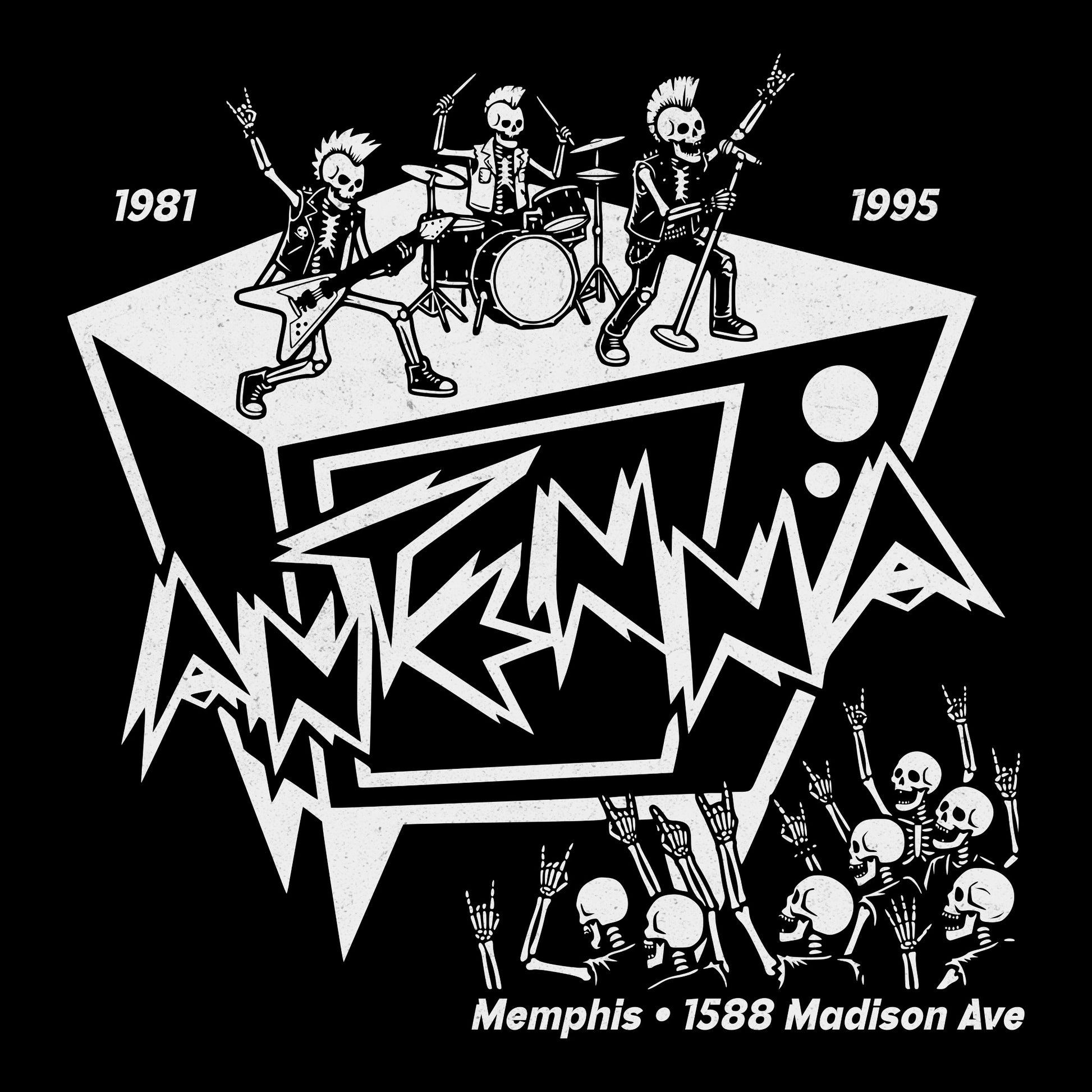 Antenna Tribute Tee Black Design