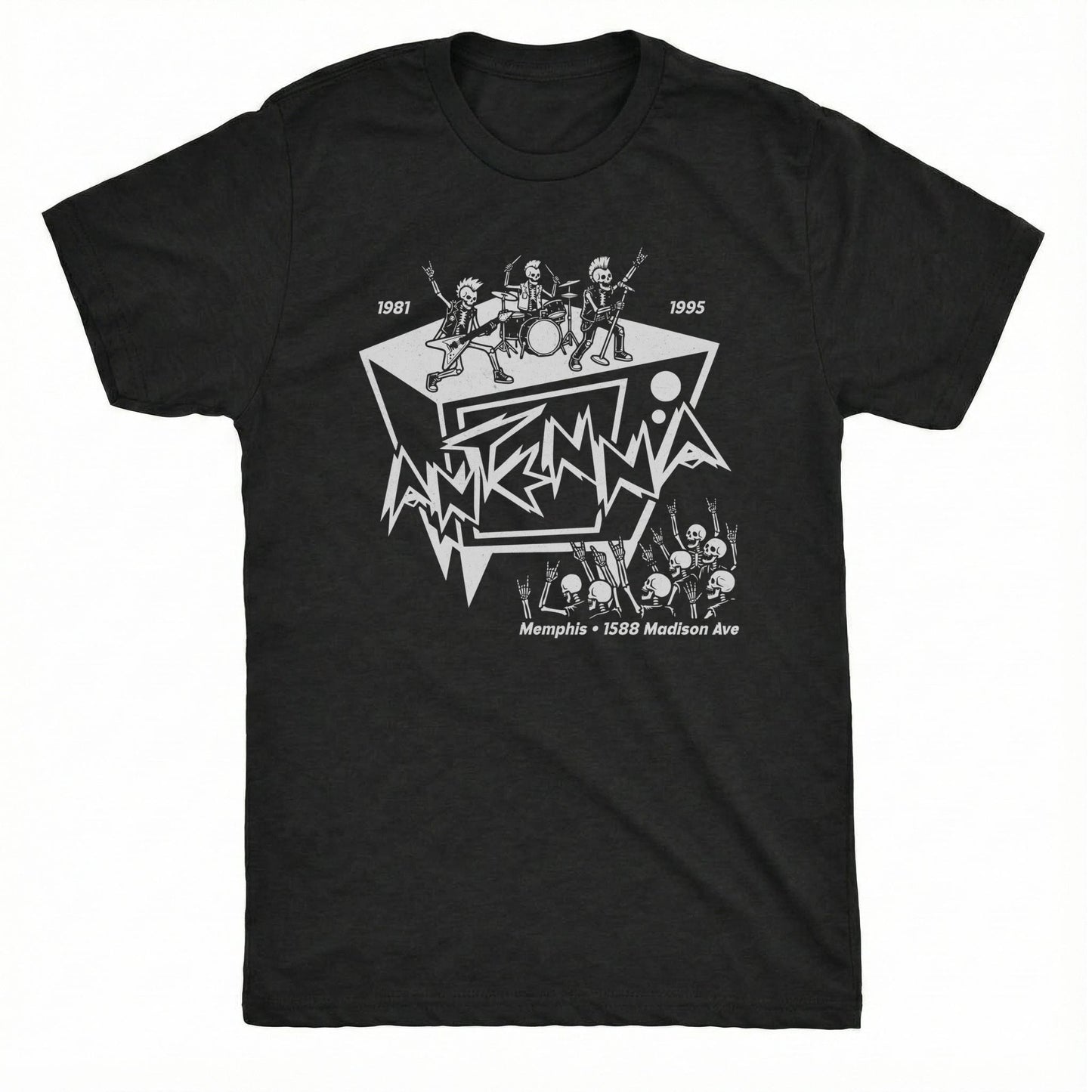Antenna Tribute Tee Black Mockup