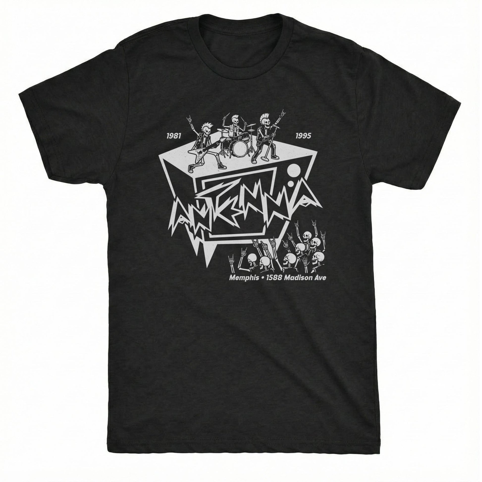 Antenna Tribute Tee Black Mockup