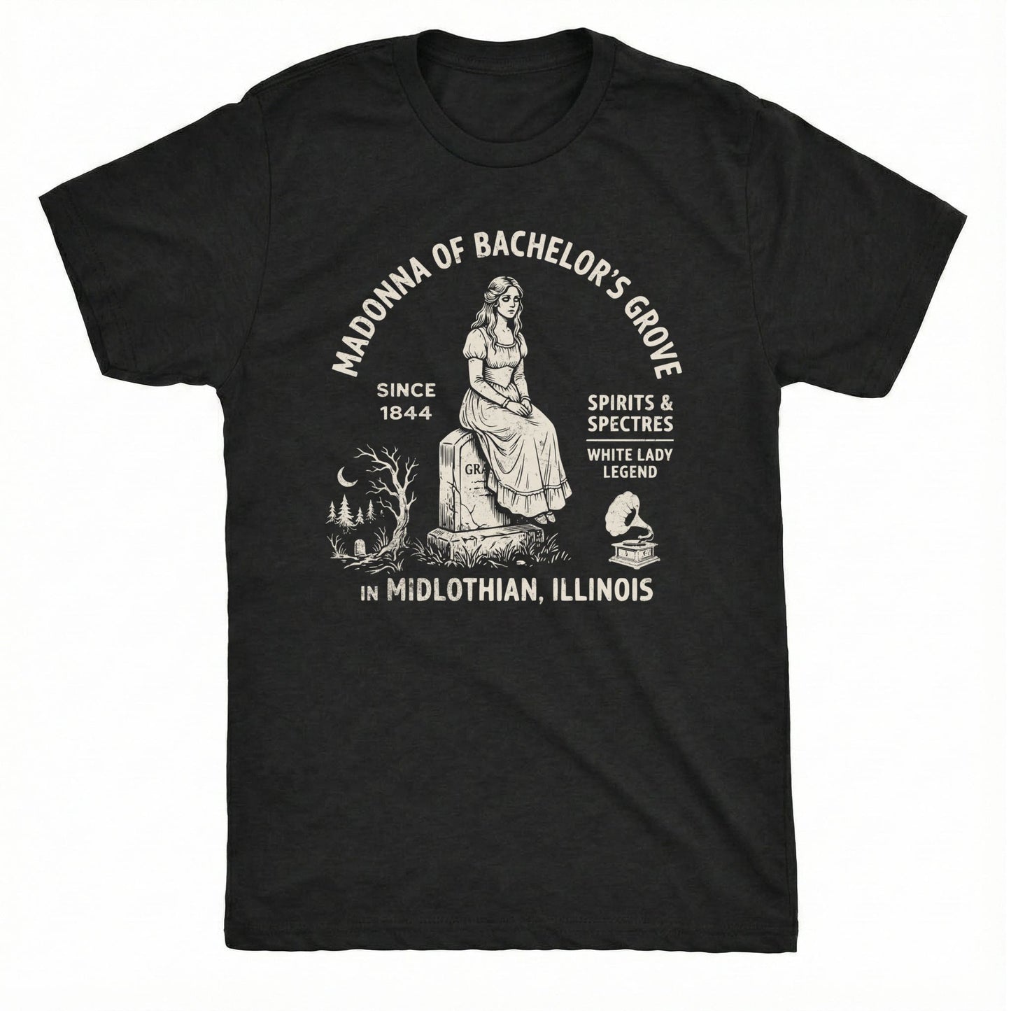 Bachelor's Grove Tee | Classic Tee Black