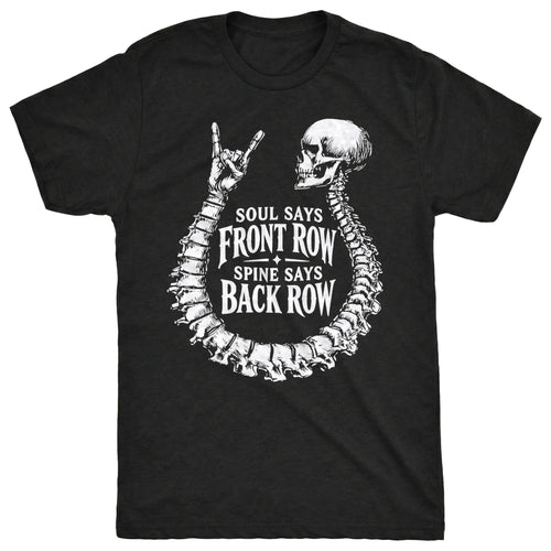 Back Soul Tee Black Mockup