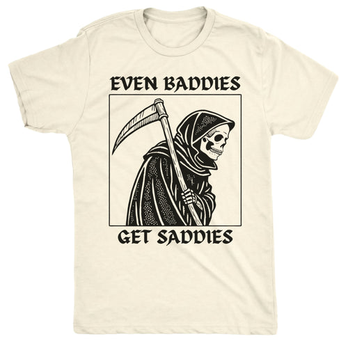 Baddies Tee Natural Mockup