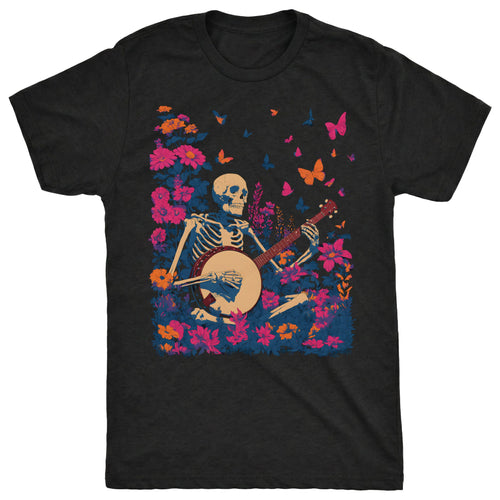 Banjo Spirit T-Shirt | Comfort Colors® 1717 Black
