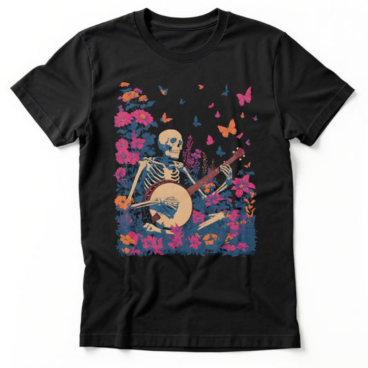 Banjo Spirit T-Shirt | Comfort Colors® 1717 Black