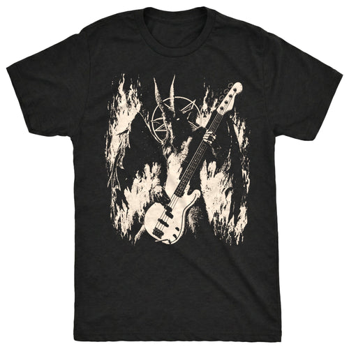 Baphomet Tee Black Mockup
