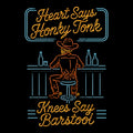 Barstool Tee Black Design