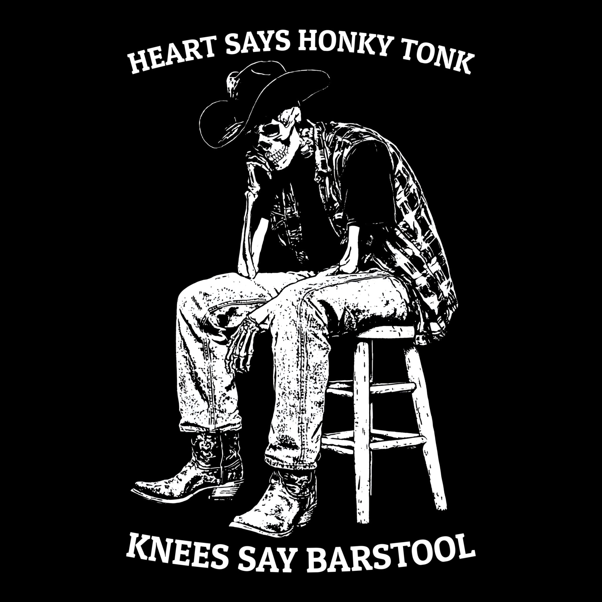 Barstool Tee Black Design