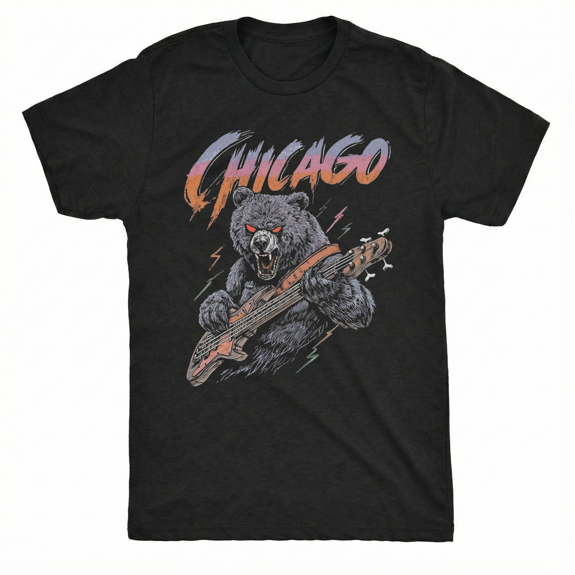 Bass Bear Tee | Comfort Colors® 1717 Black