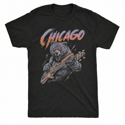 Bass Bear Tee | Comfort Colors® 1717 Black