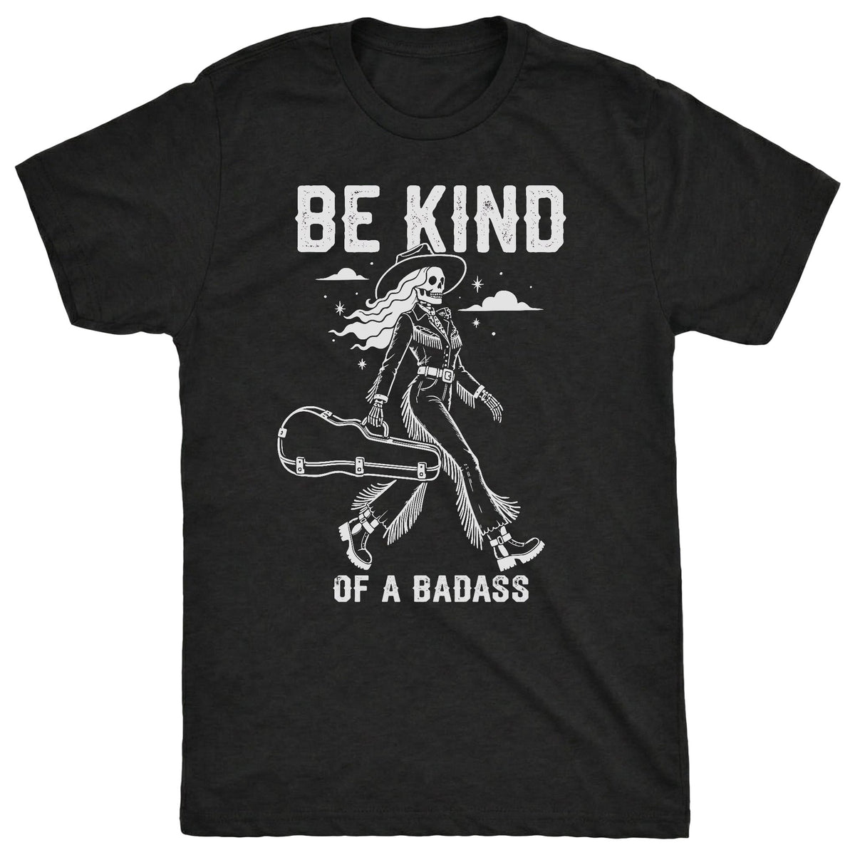 Be Kind Tee Black Mockup