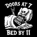 Bed By 11 Tee Black Design