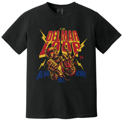 Blueberry Hill Tee | Comfort Colors® 1717 Black