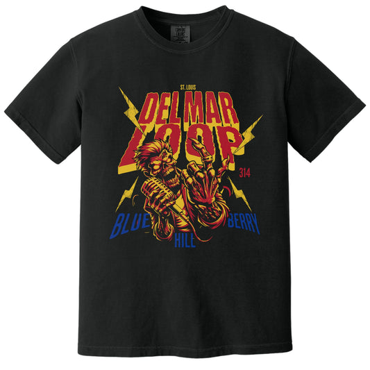 Blueberry Hill Tee | Comfort Colors® 1717 Black