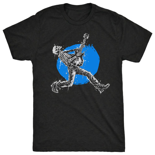 Blues Solo Tee Black Mockup