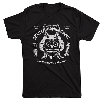 Bone Gang Tee Black Mockup