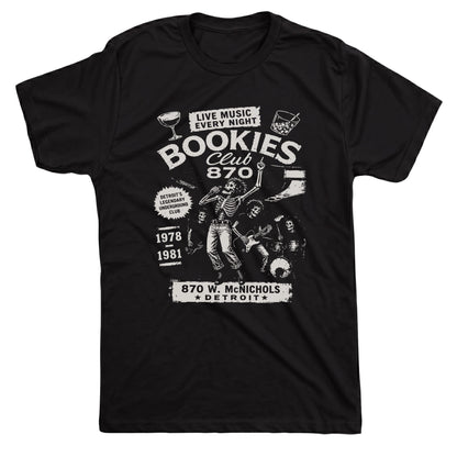 Bookie's Tee Black Mockup