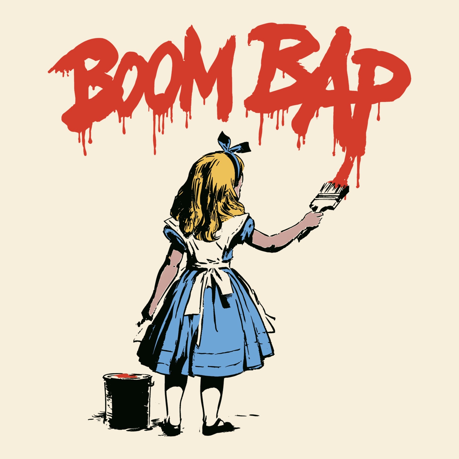 Boom Bap Tee Natural Design