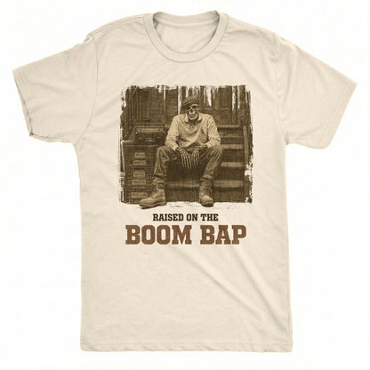 Boom Bap Tee Natural Mockup