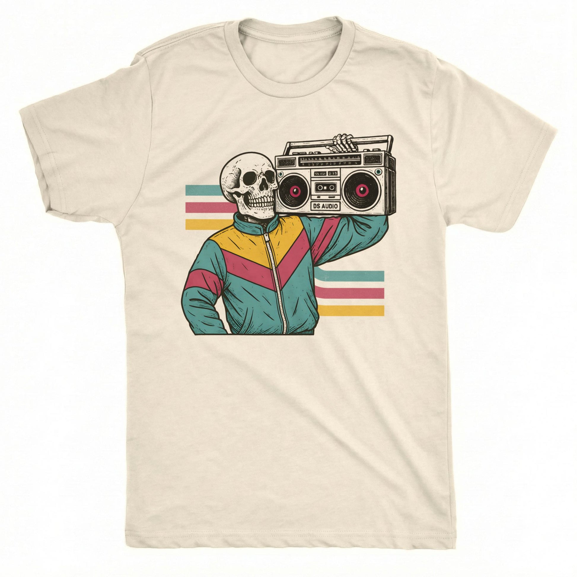 Boombox T-Shirt | Comfort Colors® 1717 Natural