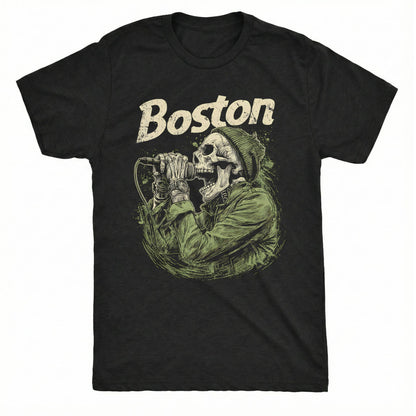 Boston Angst T-Shirt | Class Tee Black