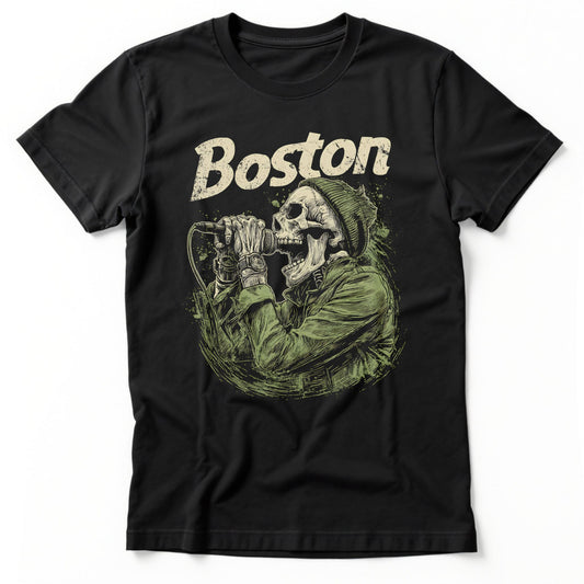 Boston Angst T-Shirt | Class Tee Black