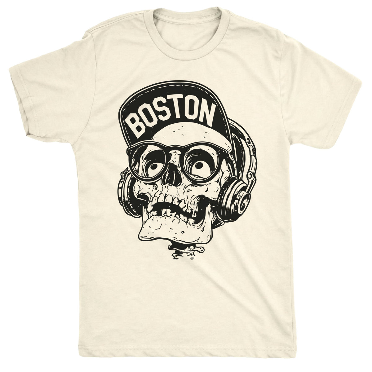 Boston Brim Tee Natural Mockup