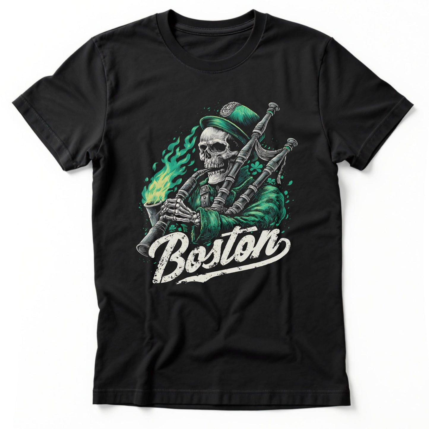 Boston Pipes T-Shirt | Class Tee Black