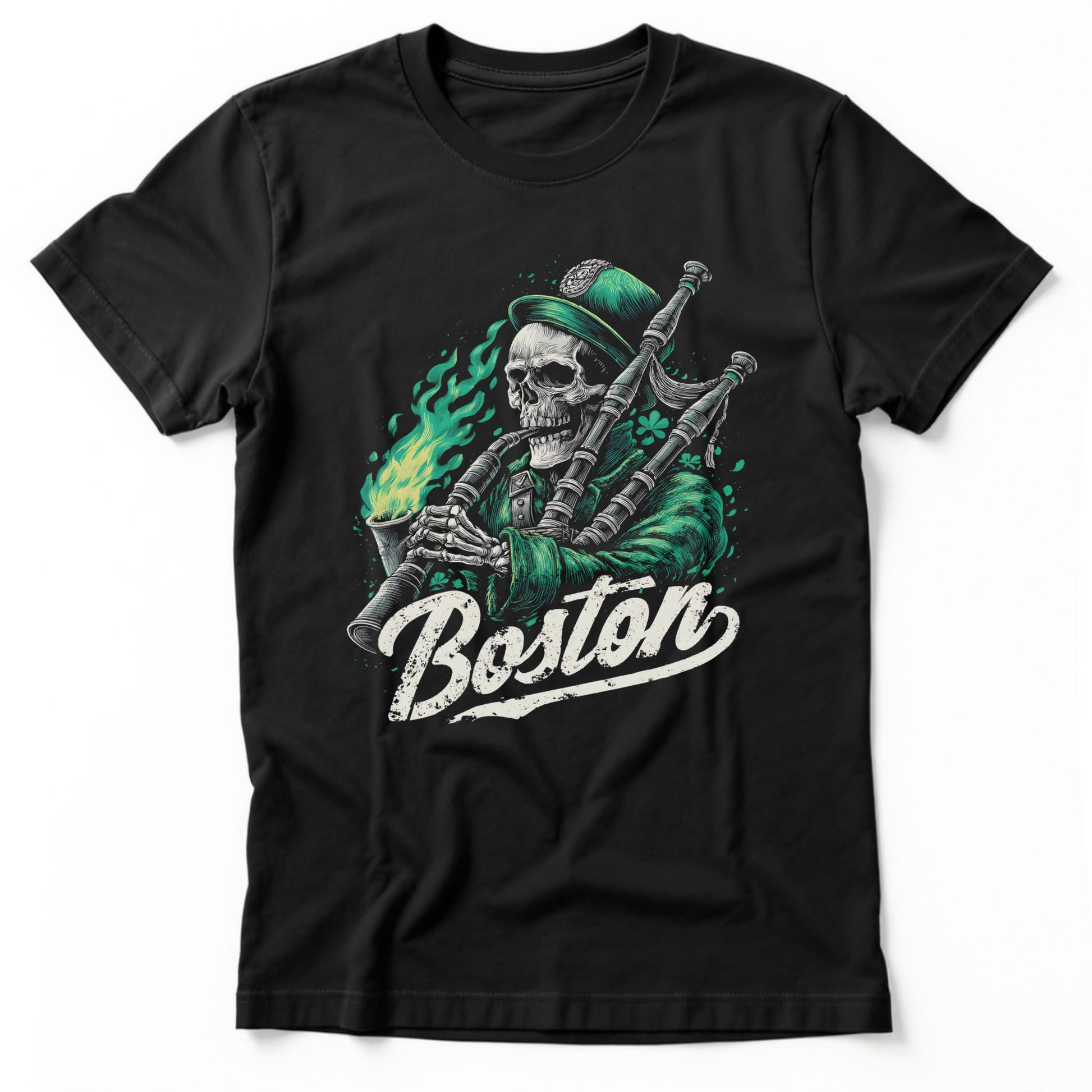 Boston Pipes T-Shirt | Class Tee Black