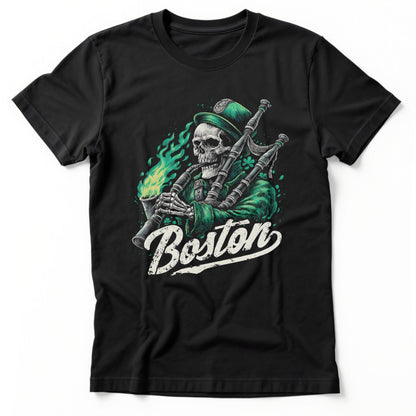 Boston Pipes T-Shirt | Class Tee Black