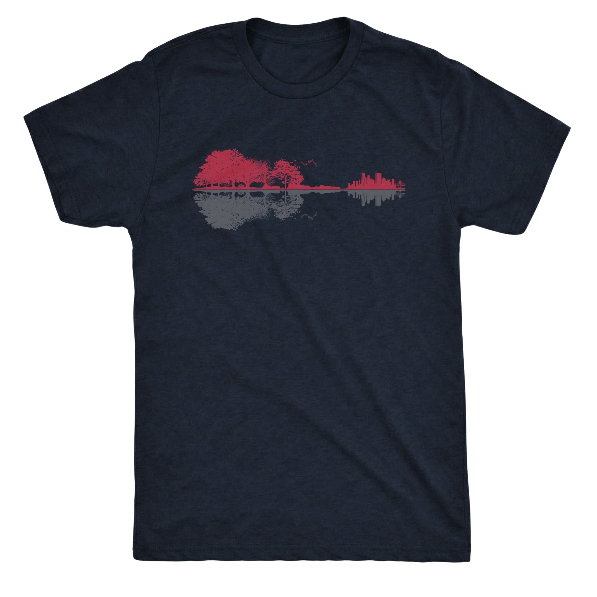 Boston Reflection Navy Mockup