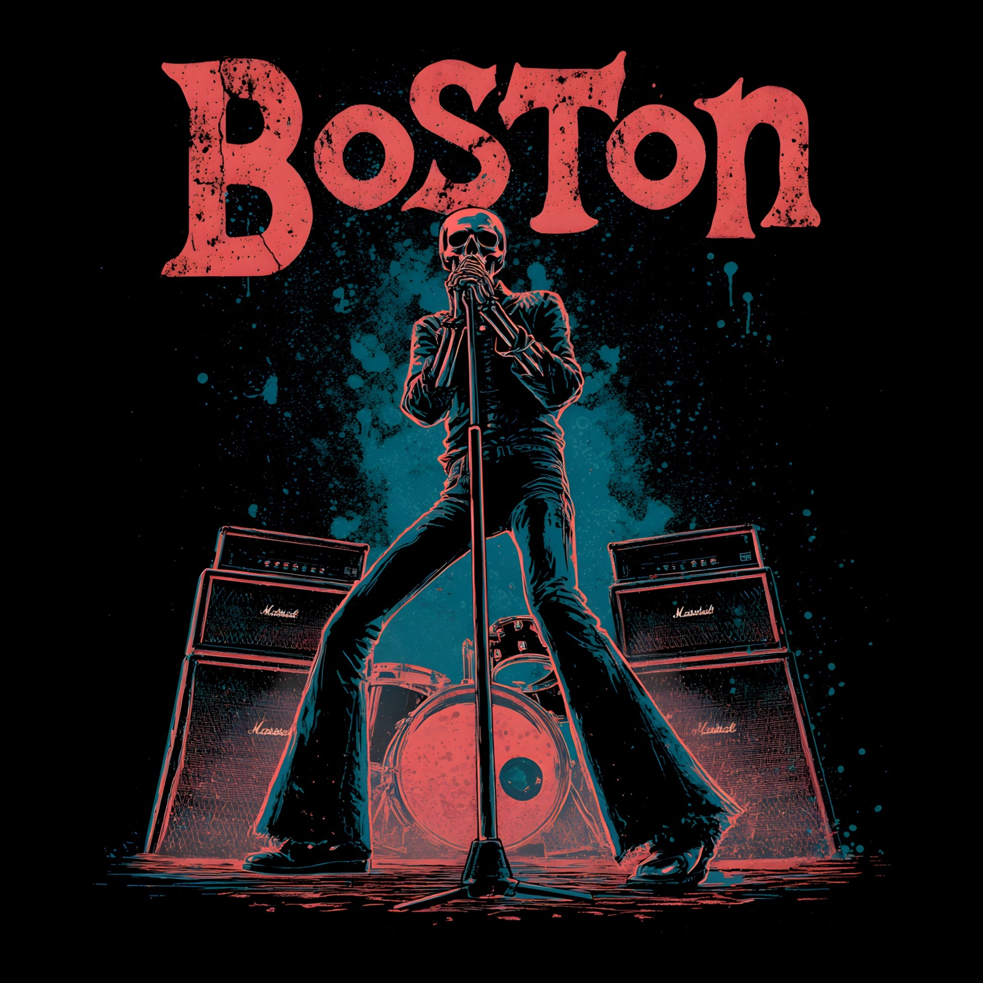 Boston Frontman T-Shirt Design