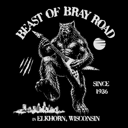 Bray Road Tee Black Design