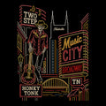 Broadway Tee Black Design