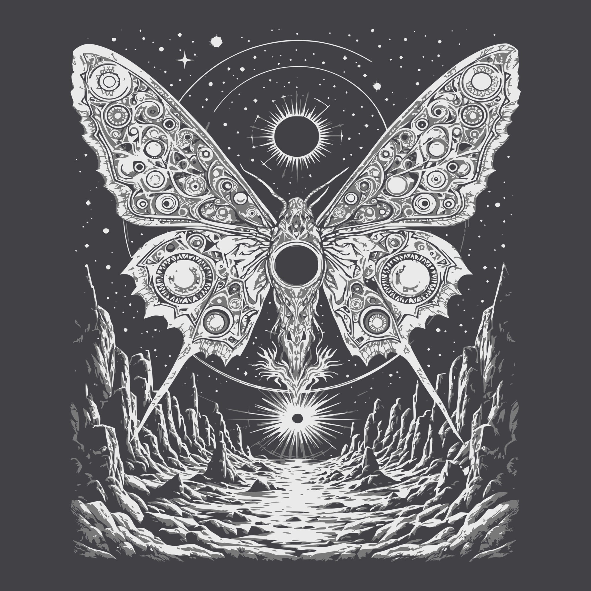 Butterfly Tee Pepper Design