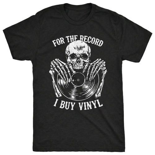 Buy Vinyl Tee Black Mockup