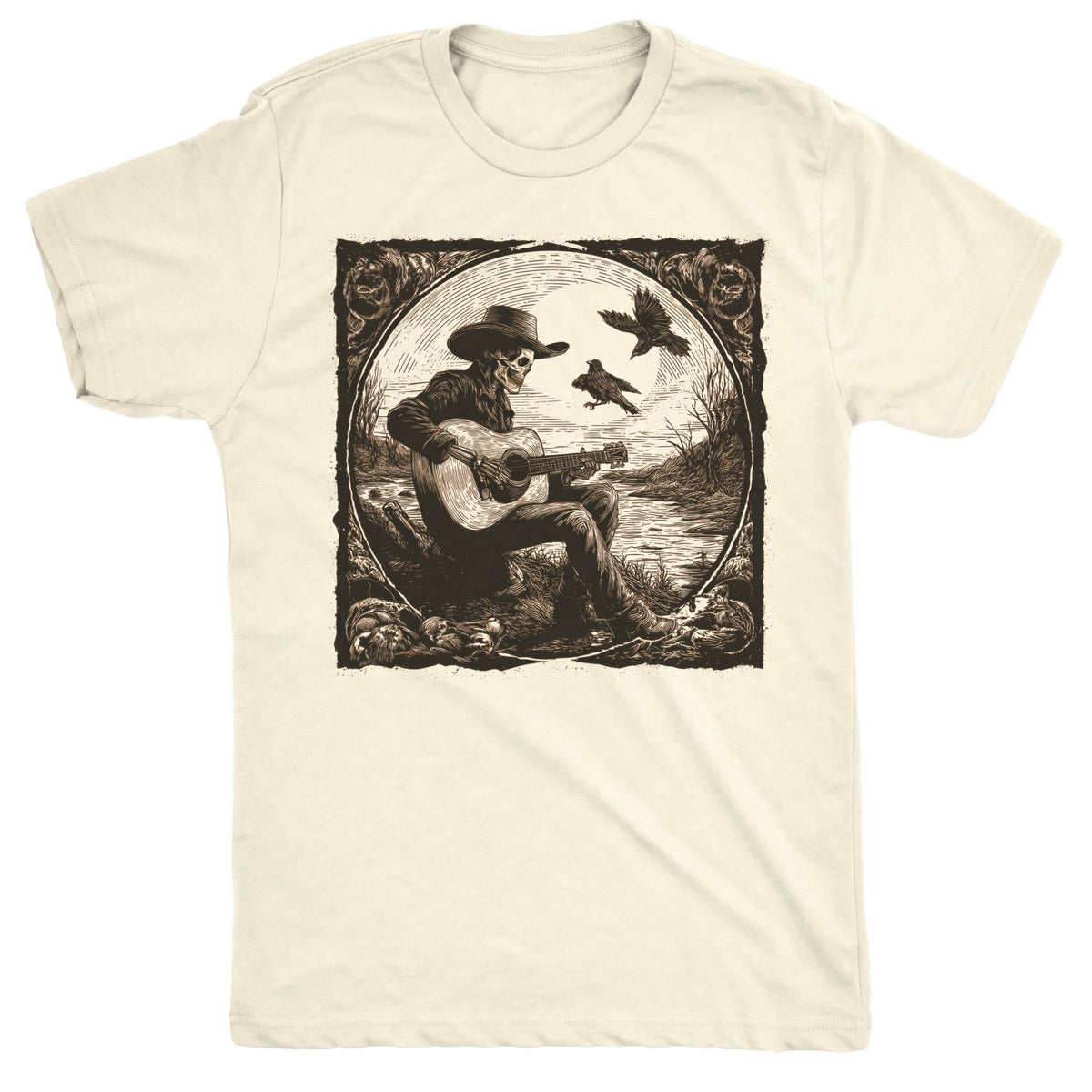 By The River T-Shirt | Comfort Colors® 1717 Natural
