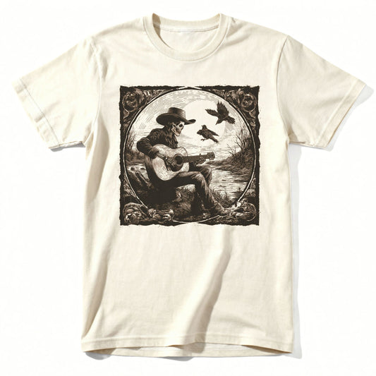 By The River T-Shirt | Comfort Colors® 1717 Natural