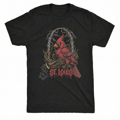 Cardinal Tee | Comfort Colors® 1717 Black