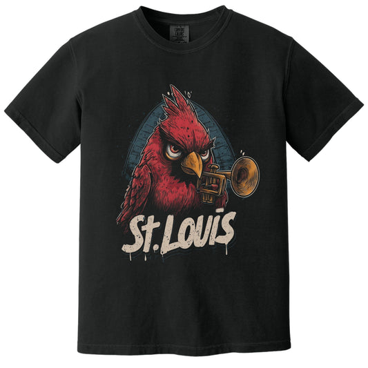 Cardinal Tee | Comfort Colors® 1717 Black