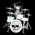 Cat Dreams Tee Black Design